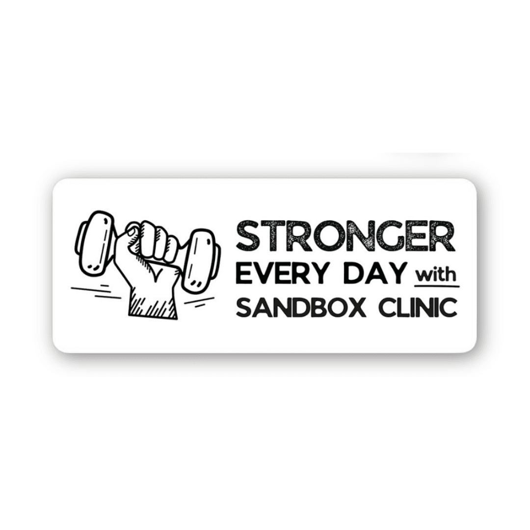 CAR STICKER PATIENT (STRONGER EVERYDAY) REHAB PT OT SLP - Image 1