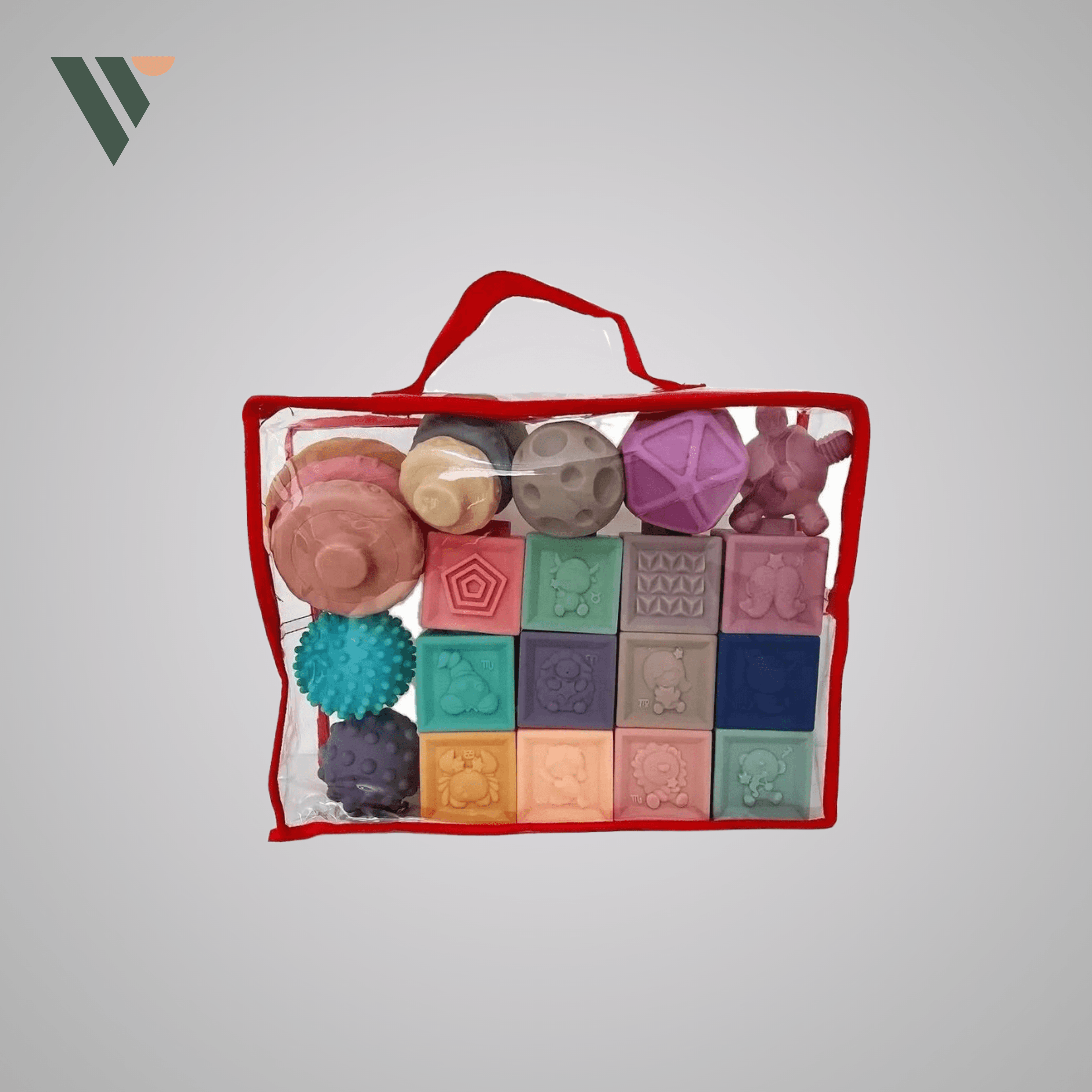 The Little Builders Soft Blocks - Image 1