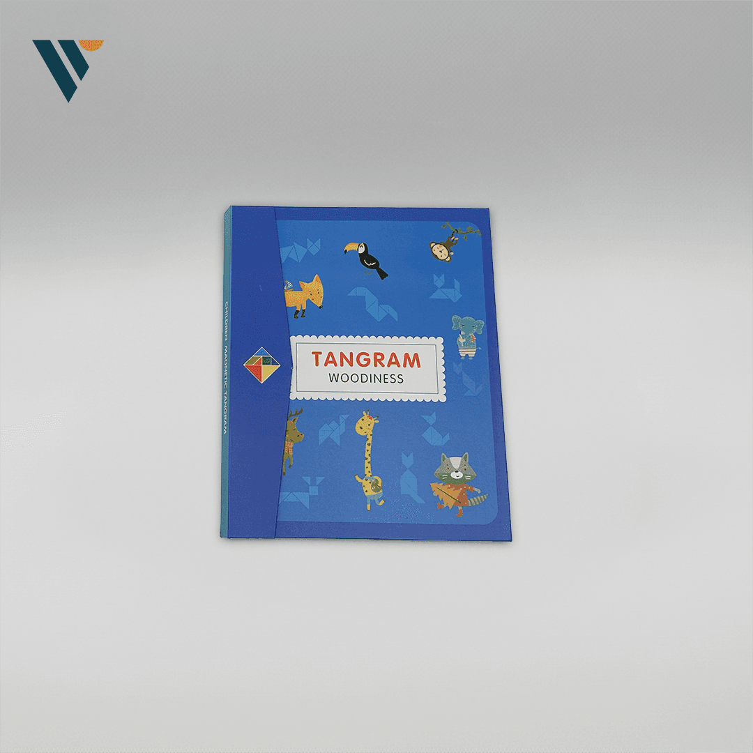 Tangram Puzzle - Blue - Image 1