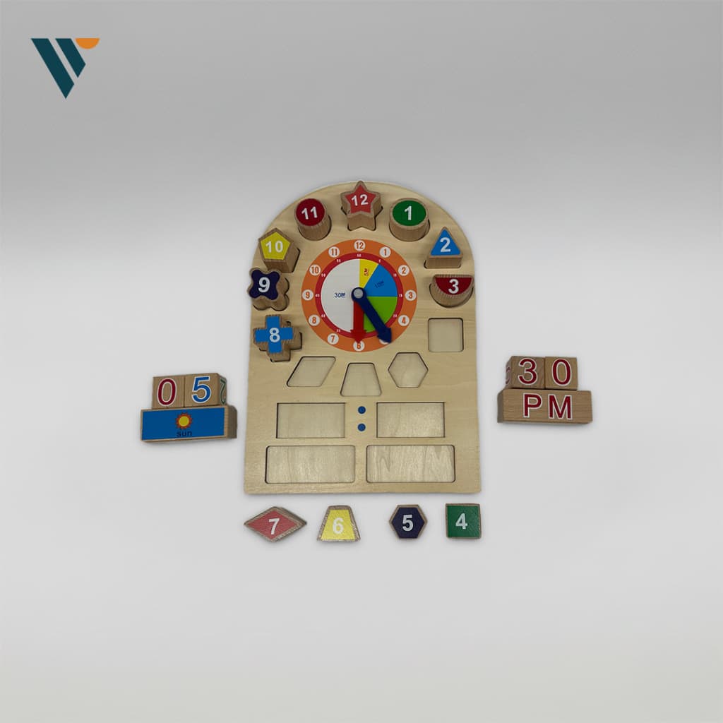 Tick-Tock Clock Toy - Image 1