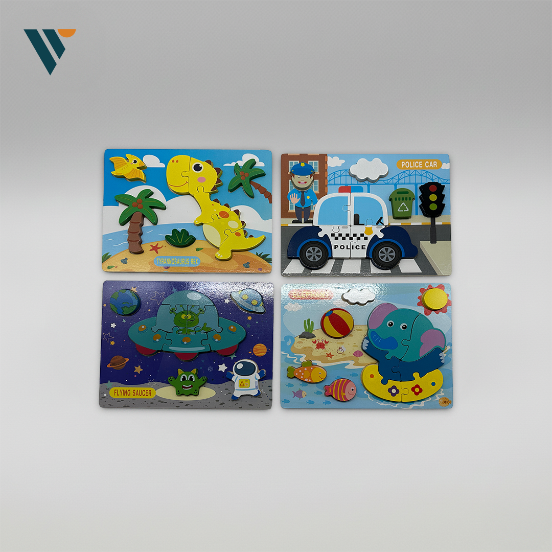 3D Puzzle Sets
