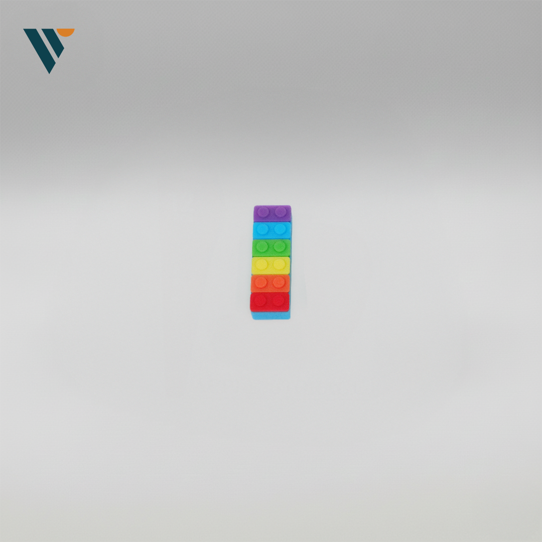 Prism Brick Pencil Chew Toppers - Thumbnail 2