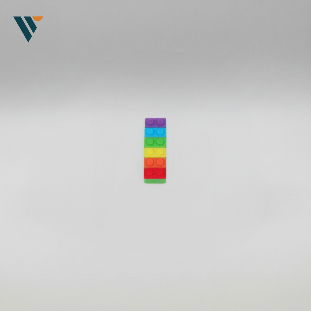 Prism Brick Pencil Chew Toppers - Thumbnail 3