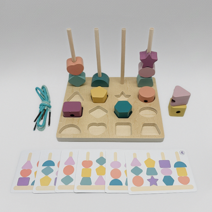 Shape Stacking Matching Board