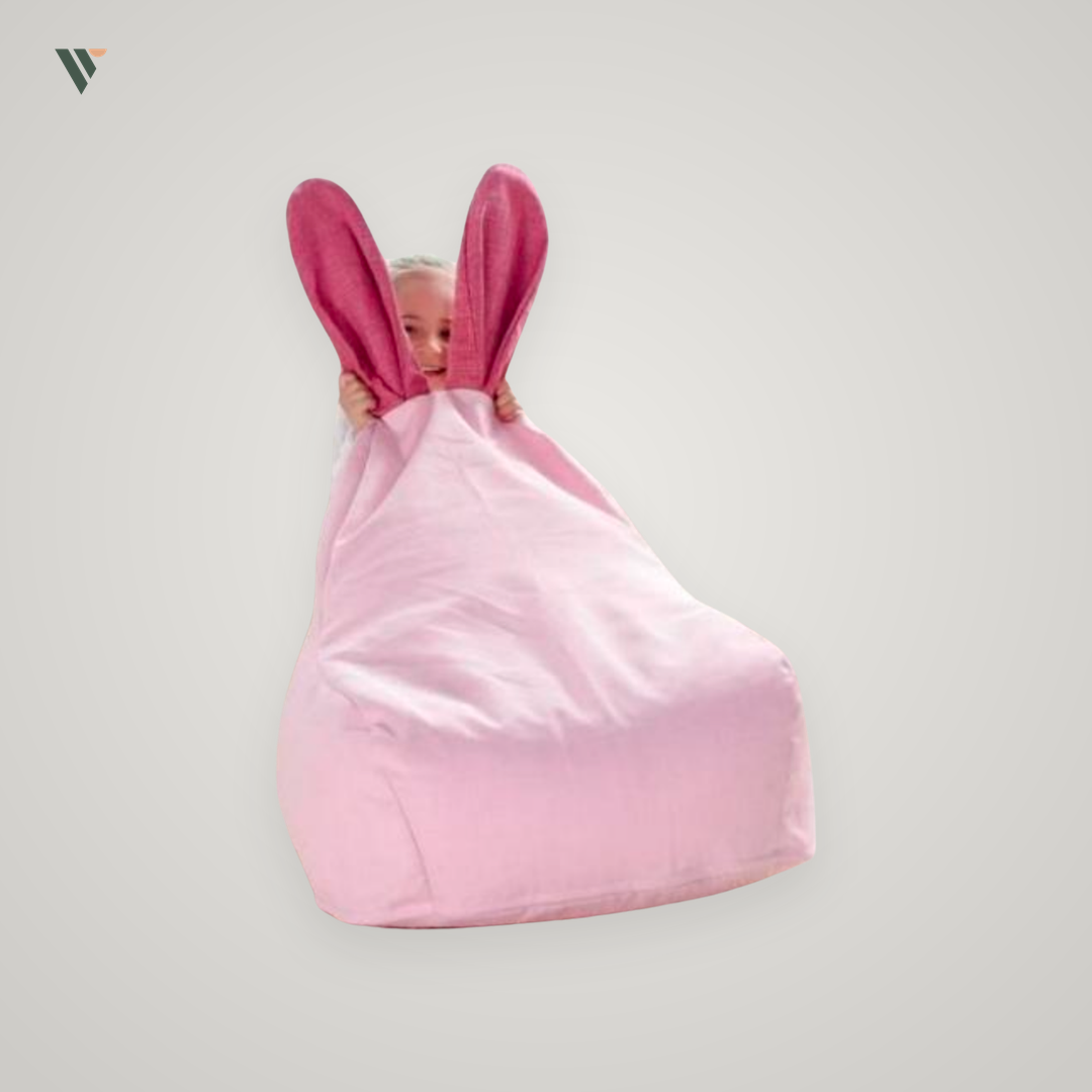 The Meadow Bunny Pouf